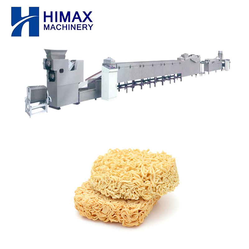 Himax  Machinery lanza una pequeña línea automática de fideos instantáneos para pymes